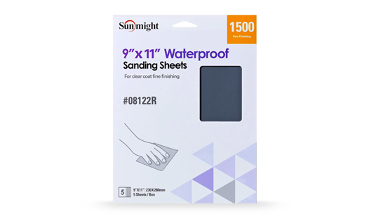 50/Box x 11 in Plain Sheet 2000 Grit Sunmight Waterproof 9 in 